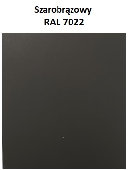 Kolor rolety FAKRO ARZ Szarobrązowy RAL 7022