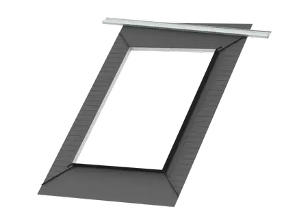 Kołnierz VELUX BFX — Montaż na łatach / od strony dachu
