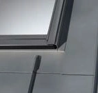Kołnierz VELUX EDQ — Blacha panelowa na rąbek stojący (25–35 mm)