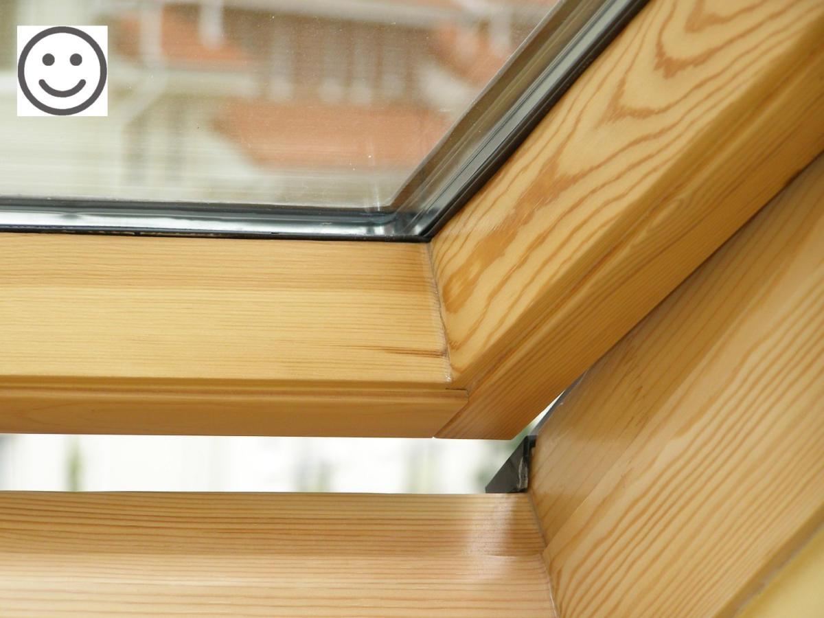 Okno dachowe VELUX po renowacji — nowe uszczelki kołnierz Wrocław